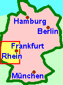 map of germany, © 1998 WHO